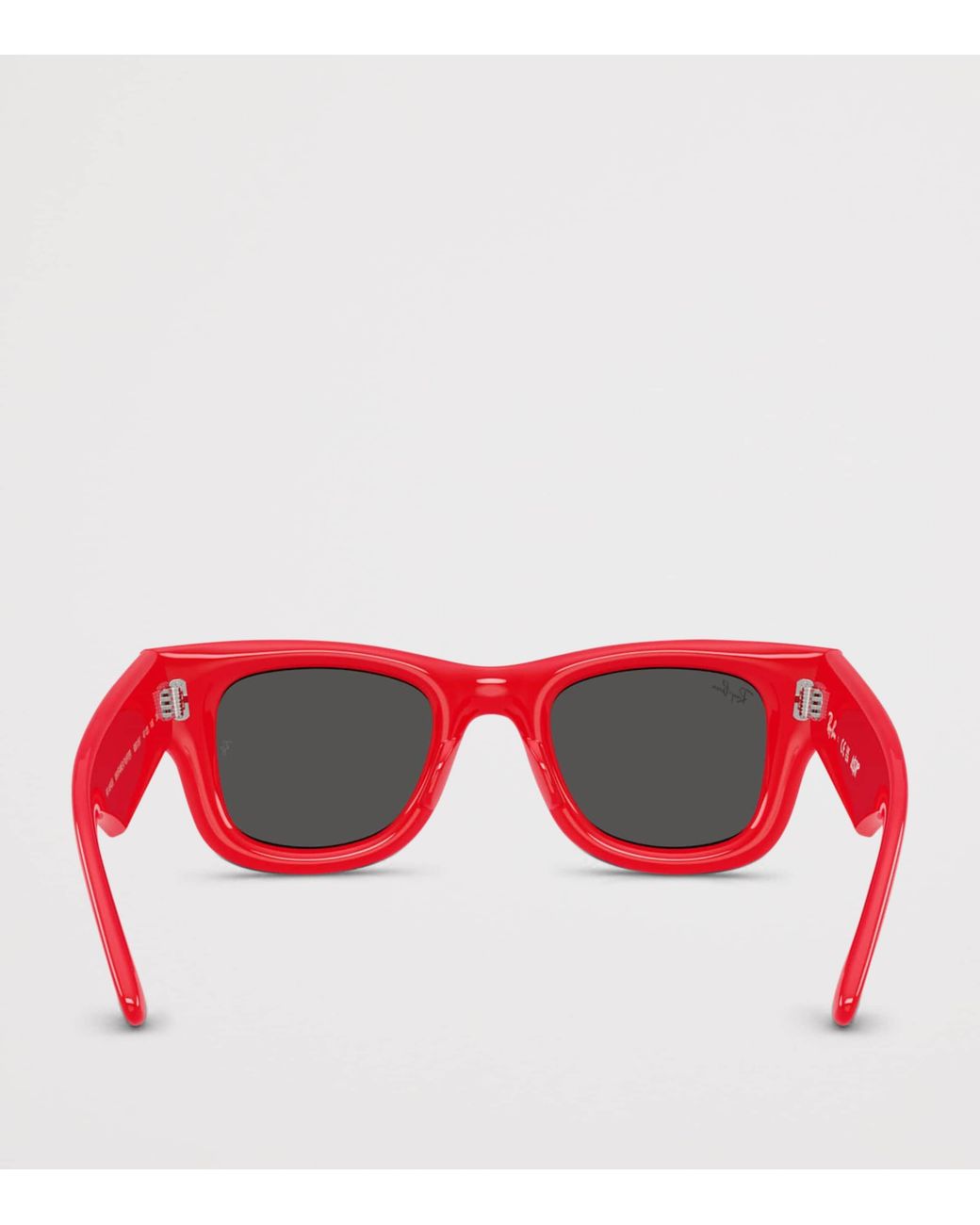 Ray-Ban Red Puffer Crystal Edition Wayfarer Sunglasses