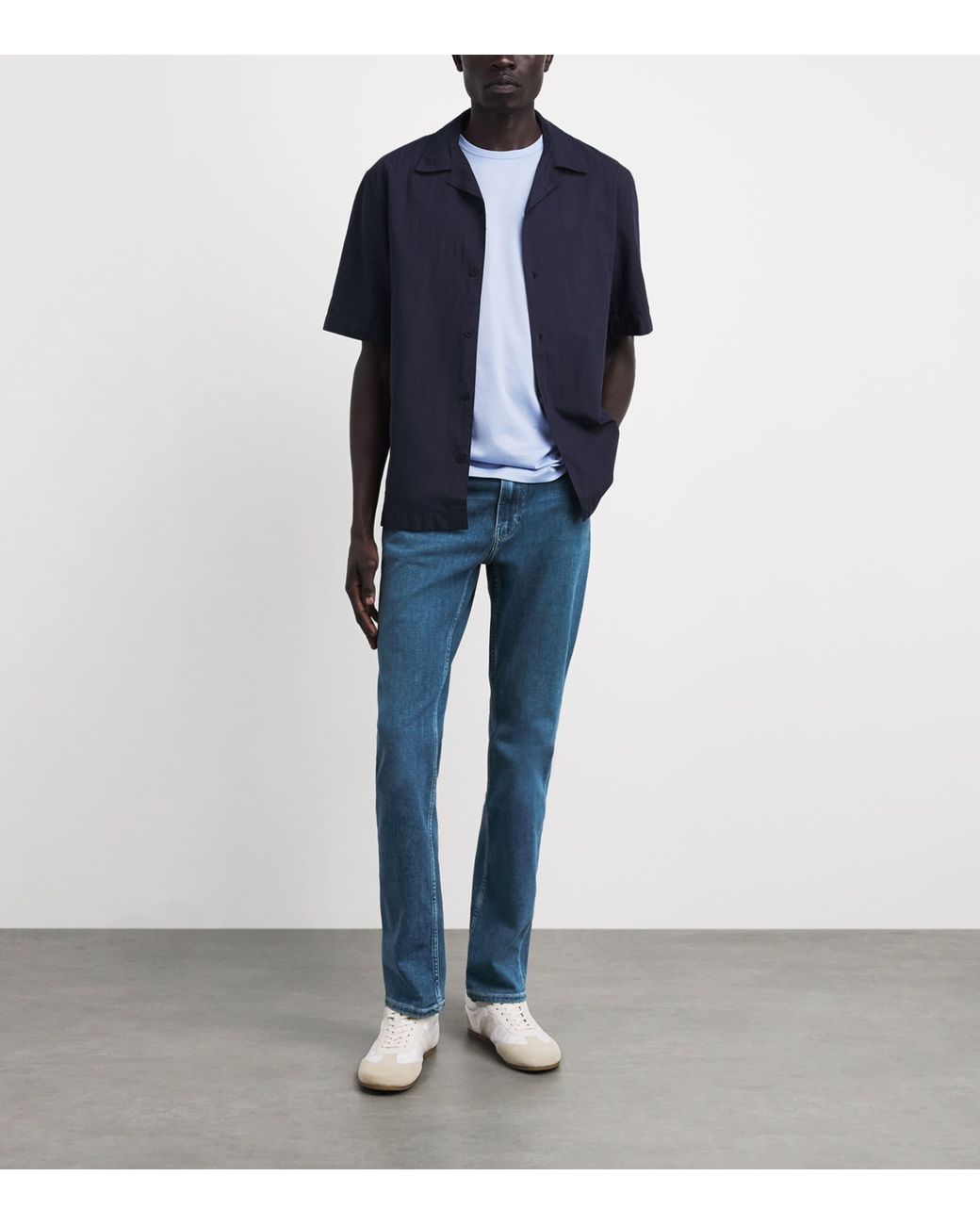 PAIGE Blue Federal Slim Jeans for men