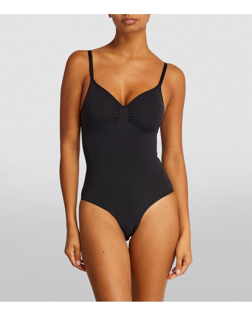 Skims Black Seamless Sculpt Briefs Bodysuit