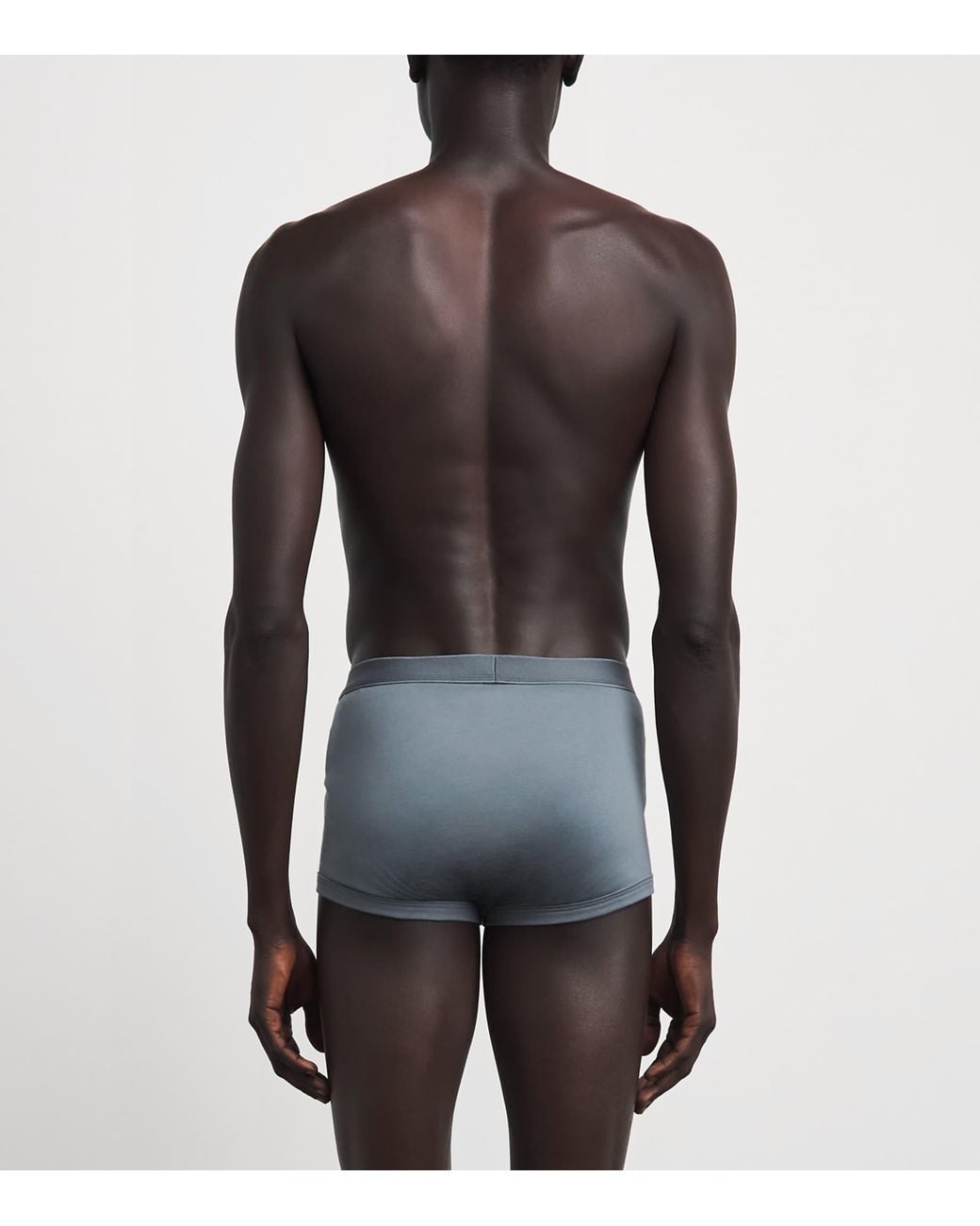 Zimmerli of Switzerland Blue Sea Island Cotton Boxer Briefs for men