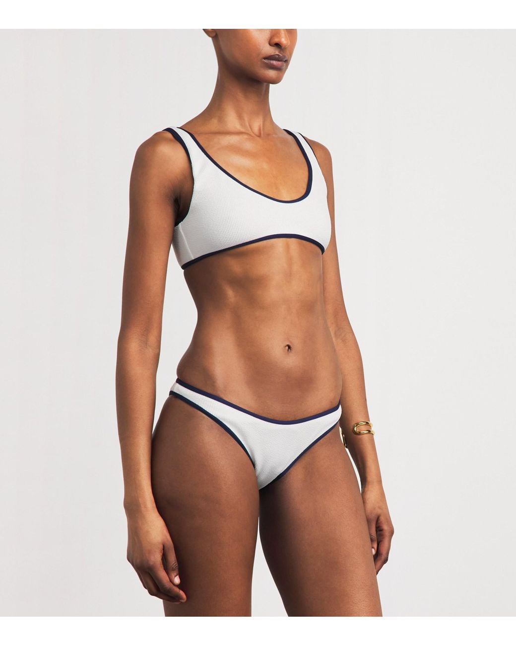 Melissa Odabash White Vigo Bikini Bottoms
