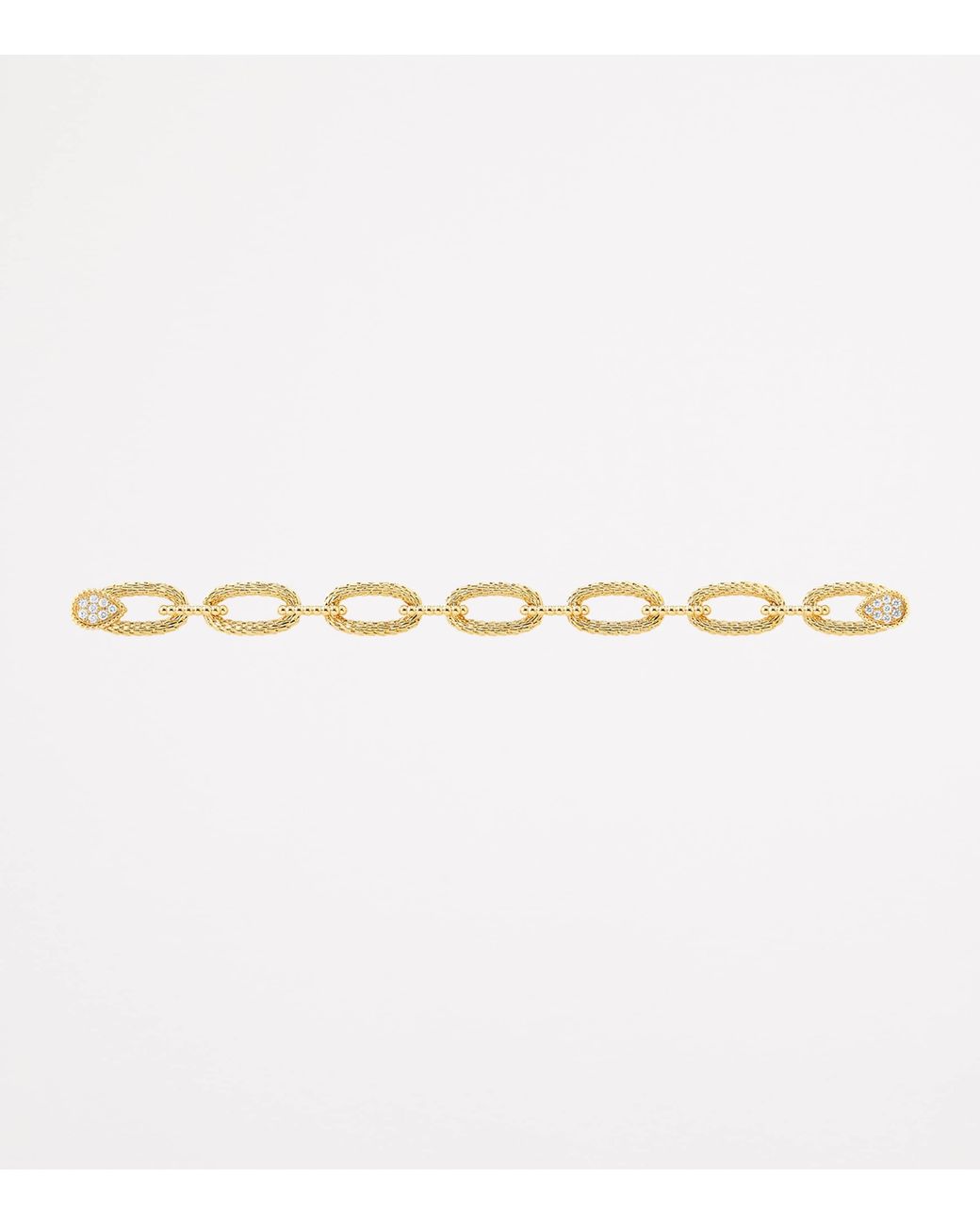 Boucheron Metallic And Diamond Serpent Bohème Vintage Bracelet