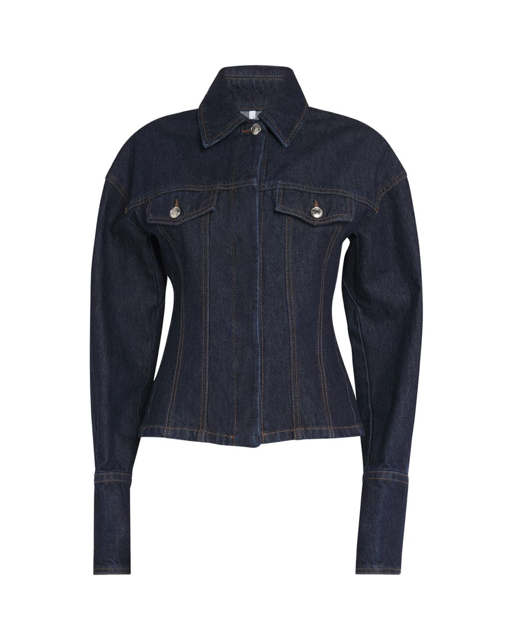ブルゾン SPORTMAX DENIM BORMIO JACKET Sportmax BORMIO Short denim jacket | REVERSIBLE