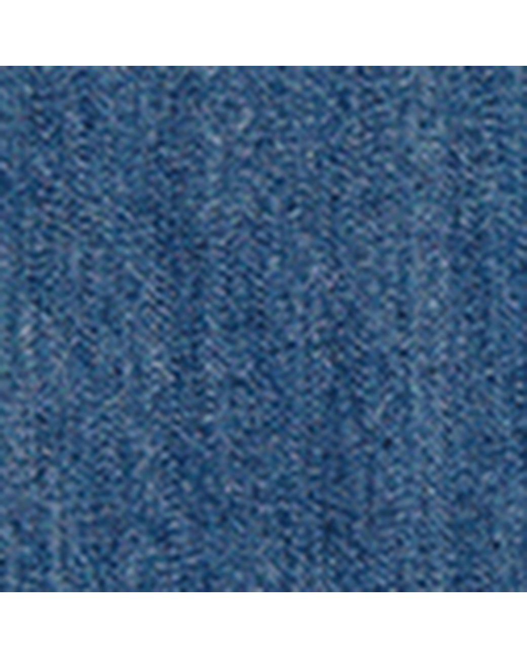 Givenchy Blue Frayed Denim Shirt