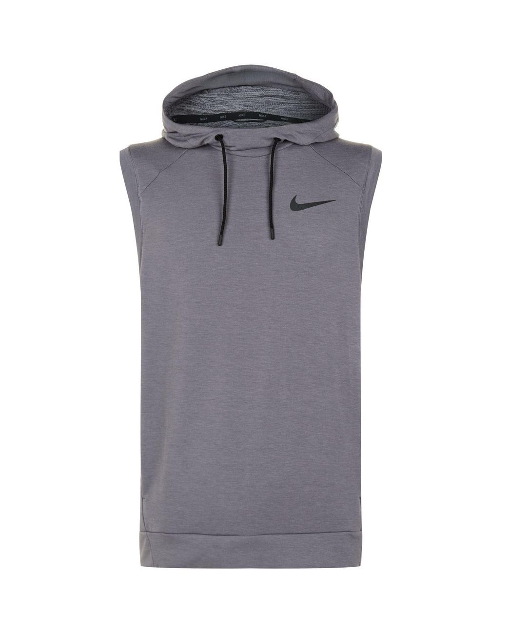 Nike Dri-fit Sleeveless Hoodie in for | Lyst