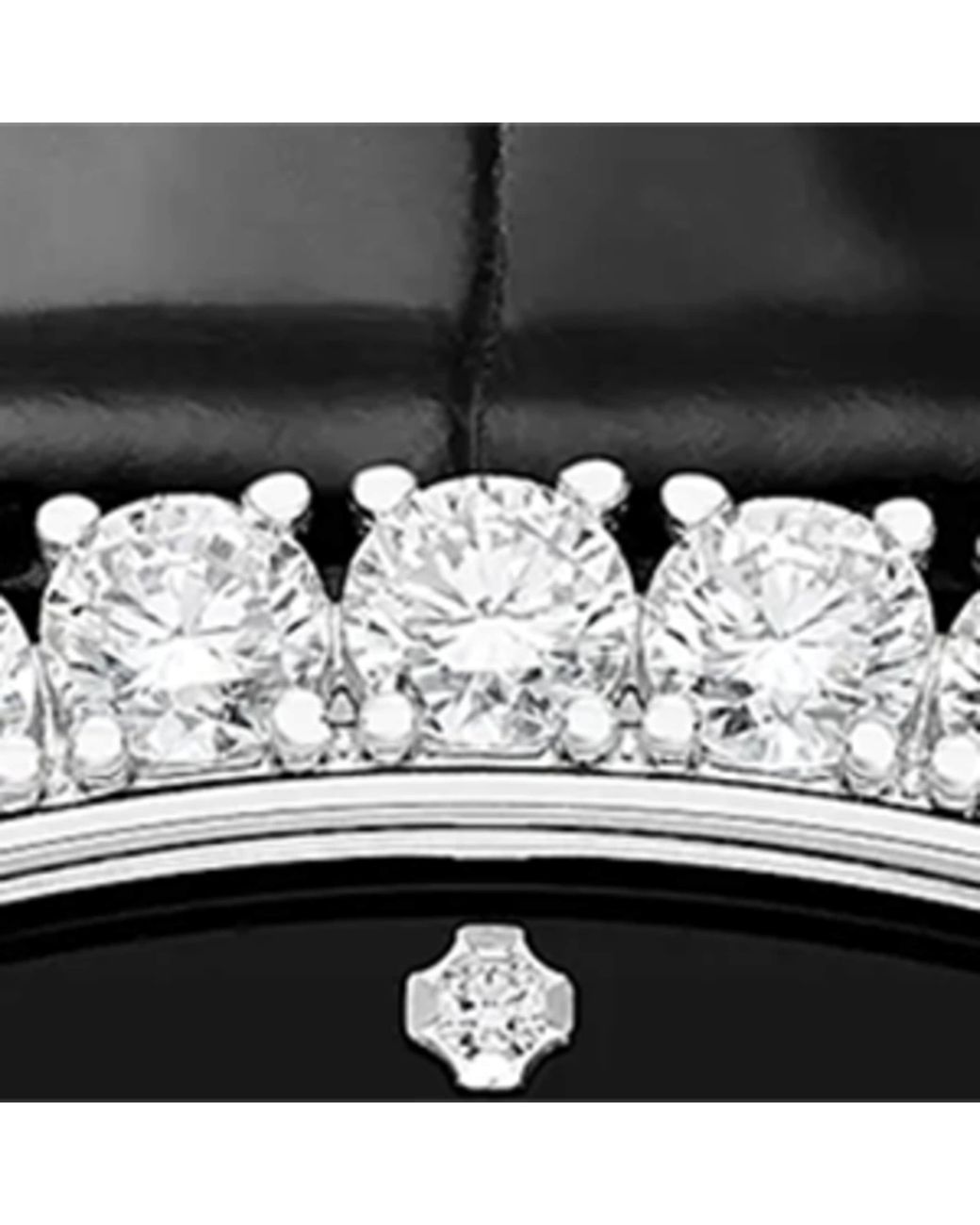 Chopard Black And Diamond L'Heure Du Diamant Watch