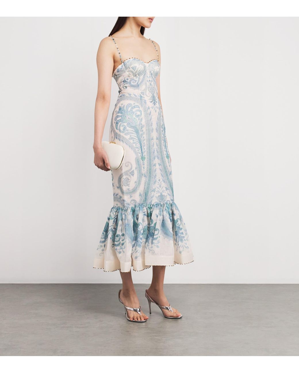 midnight blue silk dress Nova Slip Dress Midnight Blue