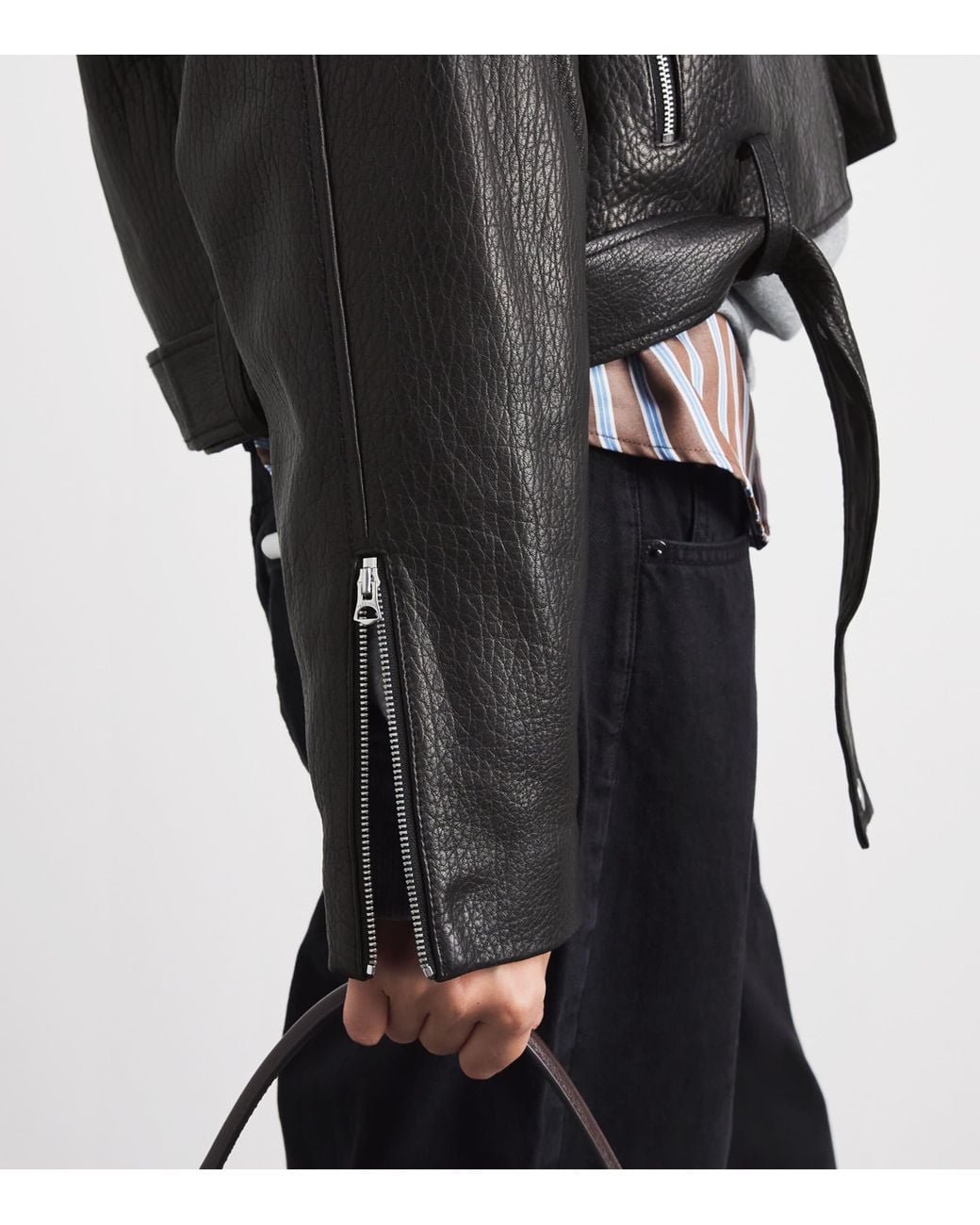 Rag & Bone Black Penelope Leather Jacket