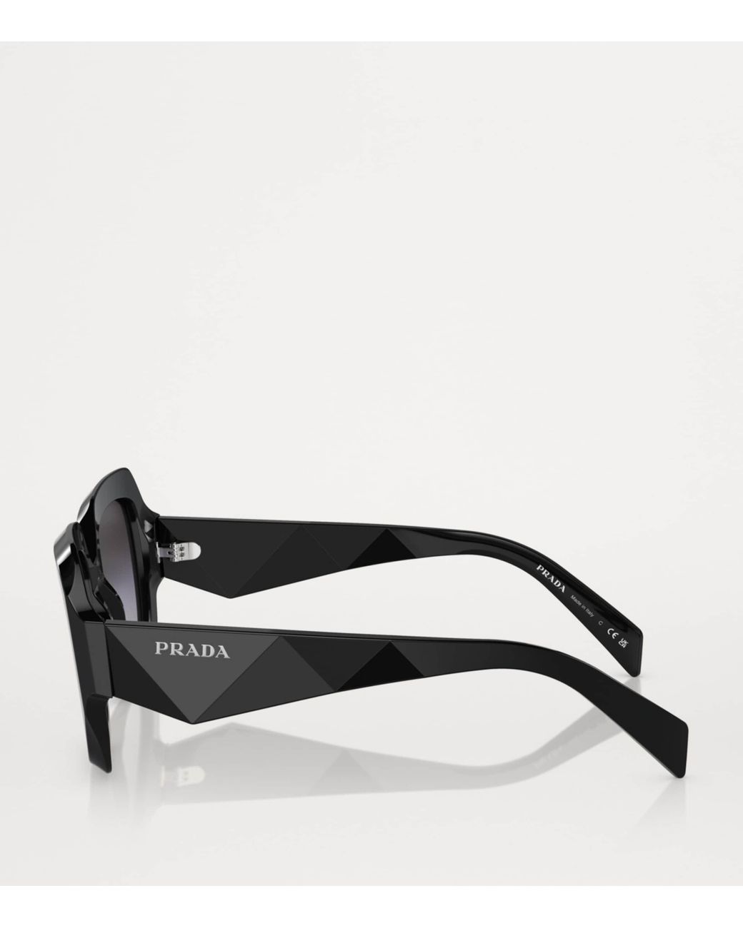 Prada Black Acetate 0Pr 28Zs Sunglasses