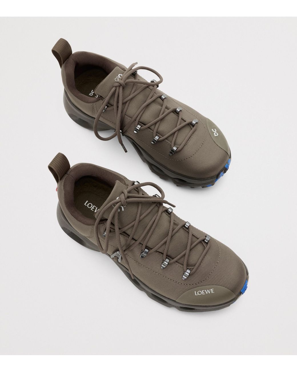 Loewe Brown X On Cloudsolo Hiker Sneakers