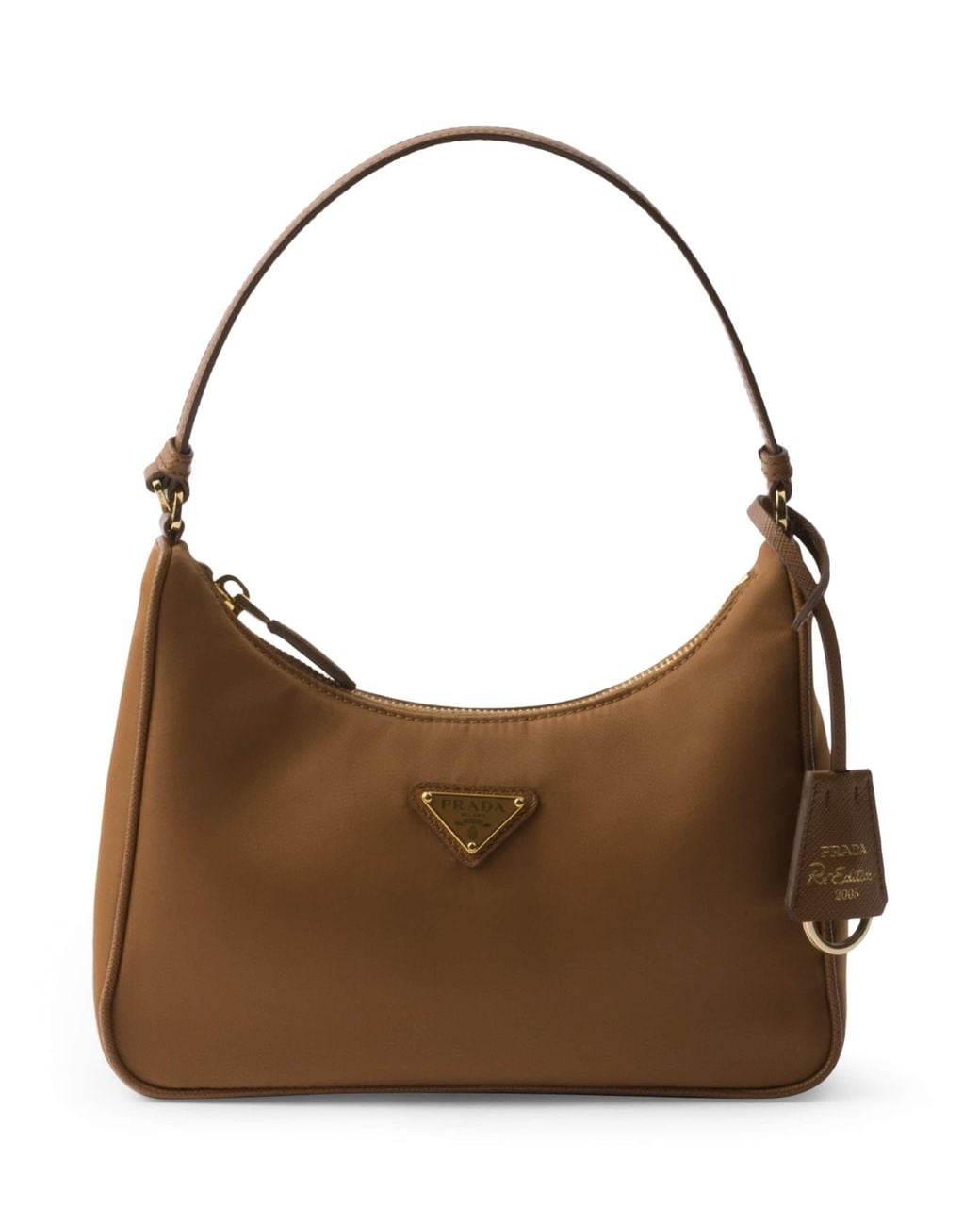 Prada Brown Re-Nylon Re-Edition 2005 Shoulder Bag