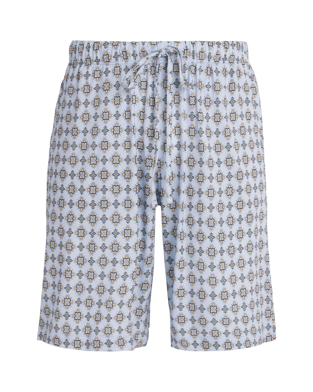 Hanro Blue Cotton Night & Day Shorts for men