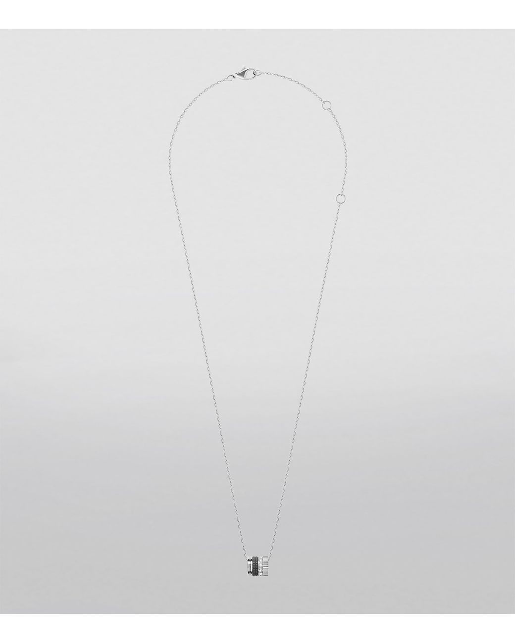 Boucheron Metallic And Diamond Quatre Edition Pendant Necklace