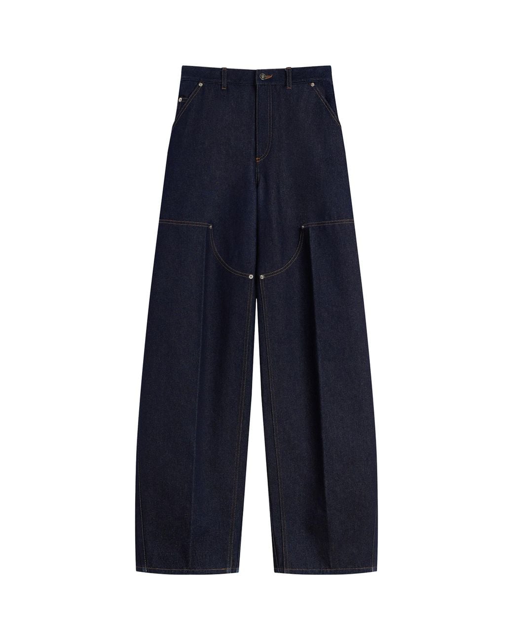 Givenchy Blue Raw Balloon Jeans