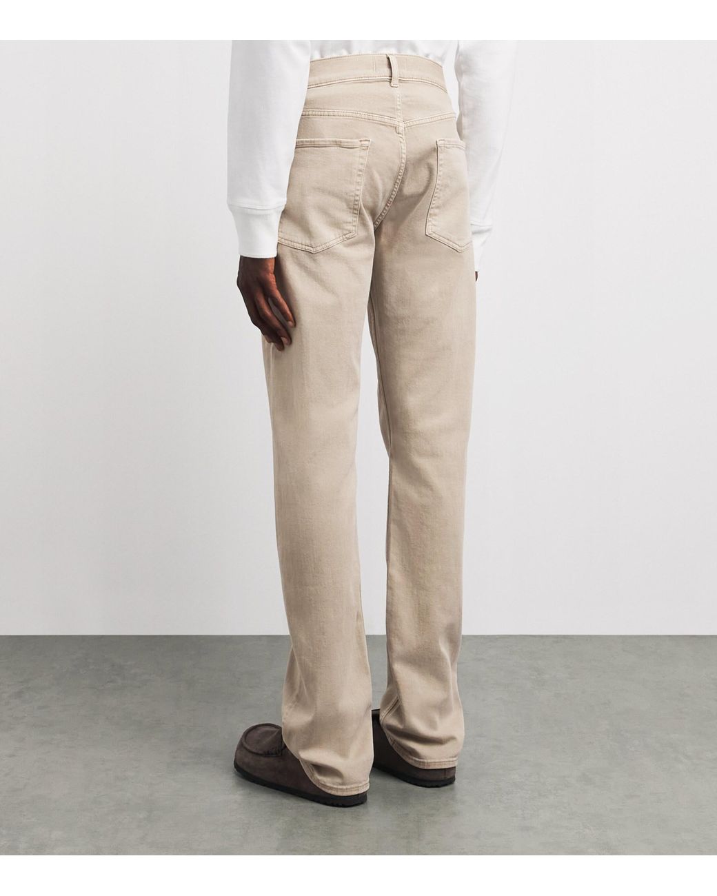 7 For All Mankind Natural The Straight Jeans for men