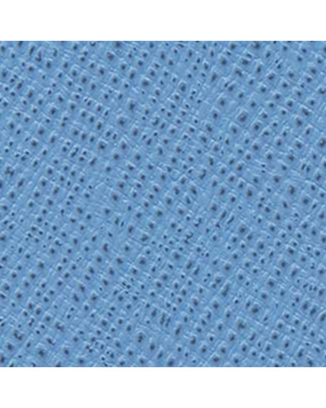 Smythson Blue Panama Leather Compact Card Holder for men