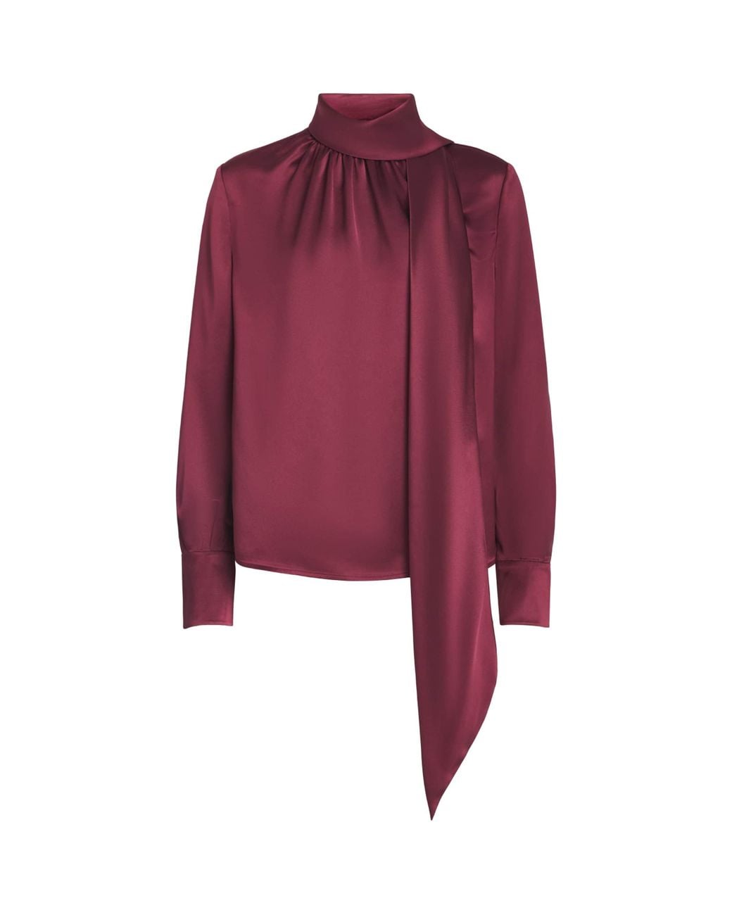 Toccin Red Veronica Pussybow Blouse