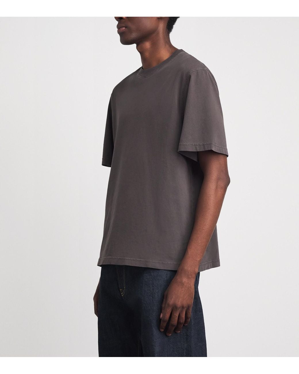 Agolde Gray Cotton Asha T-Shirt for men