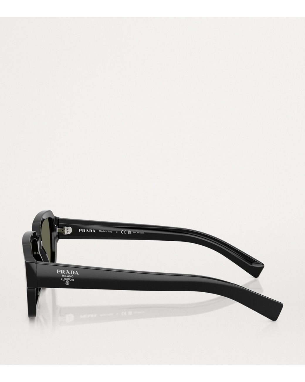Prada Green Injected Pr02Zs Sunglasses for men
