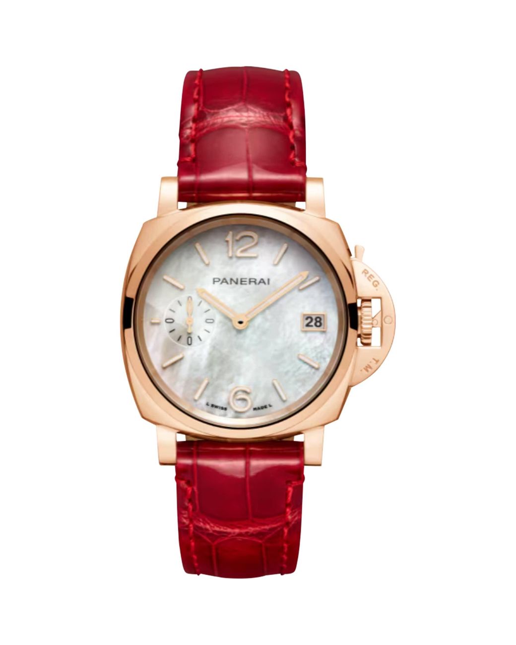 Panerai Red Rose Luminor Due Watch