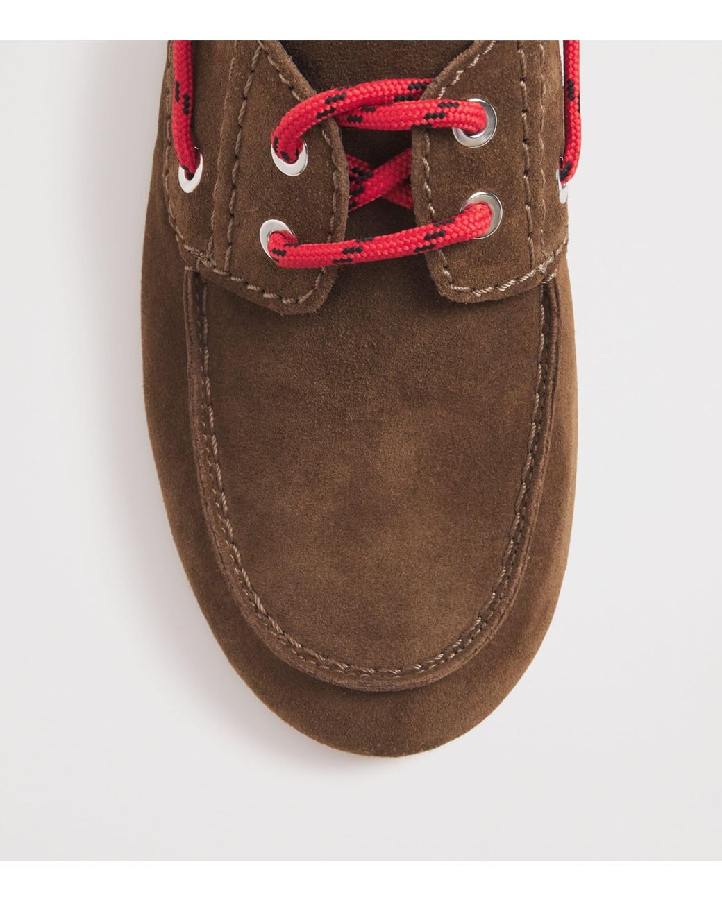 Sandro Brown Suede Boat Shoes