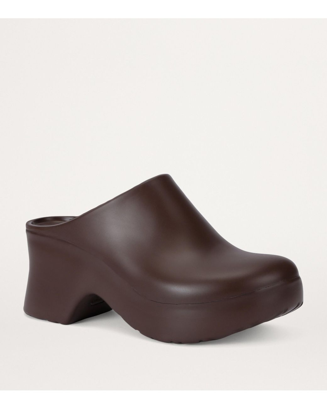 お買い得！！★ ロエベ TERRA WEDGE CLOG 110★ Women's Loewe Leather Terra Wedge Clogs 110 - Black | Depop