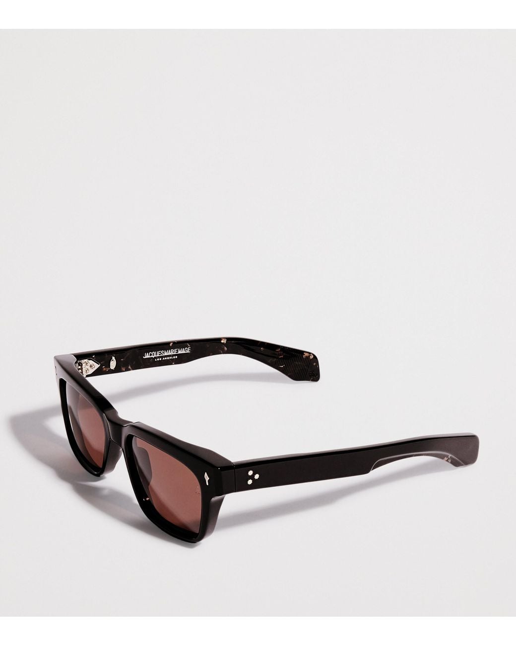 Jacques Marie Mage Brown Acetate Molino Sunglasses for men