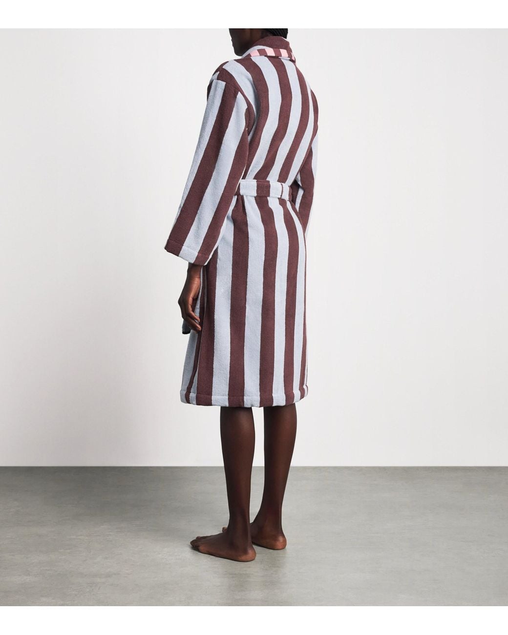 TBCo Purple Terry Cotton Bath Robe