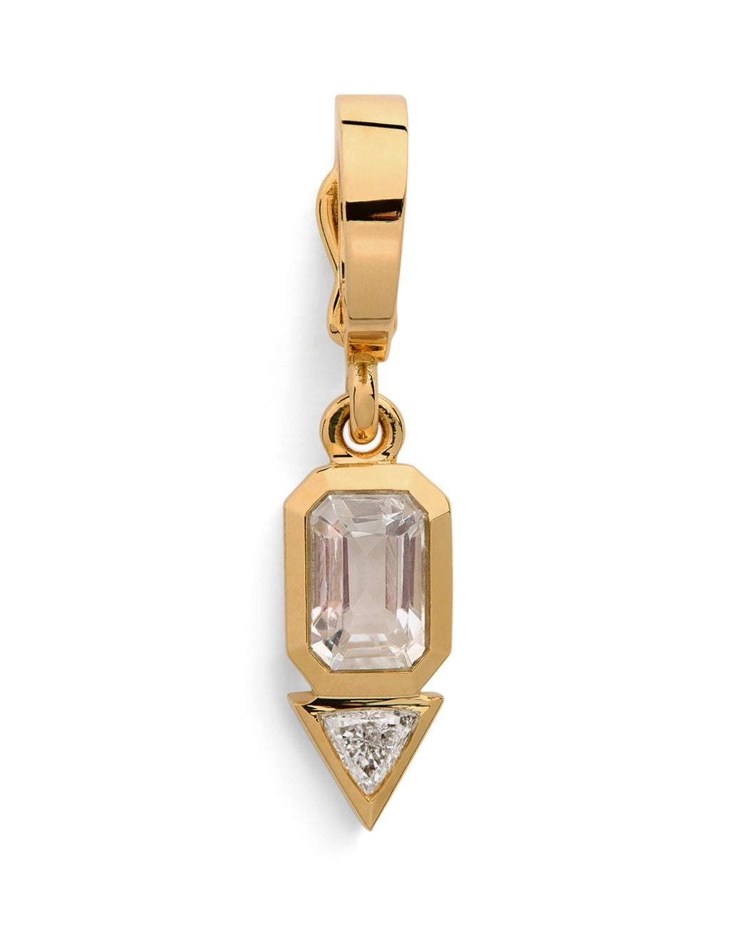 Azlee Metallic Moonstone And Diamond June Charm