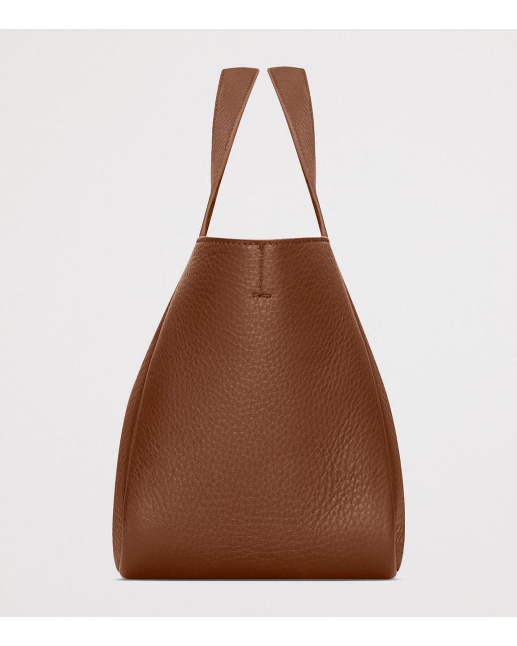 Saint Laurent Brown Baby Le 5 À 7 Top-Handle Bag