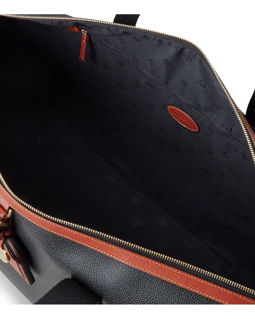 Mulberry Black Medium Clipper Holdall for men