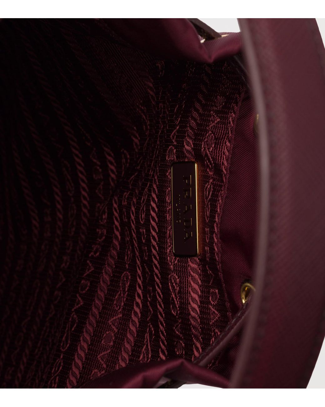 Prada Red Re-Nylon Duet Bucket Bag