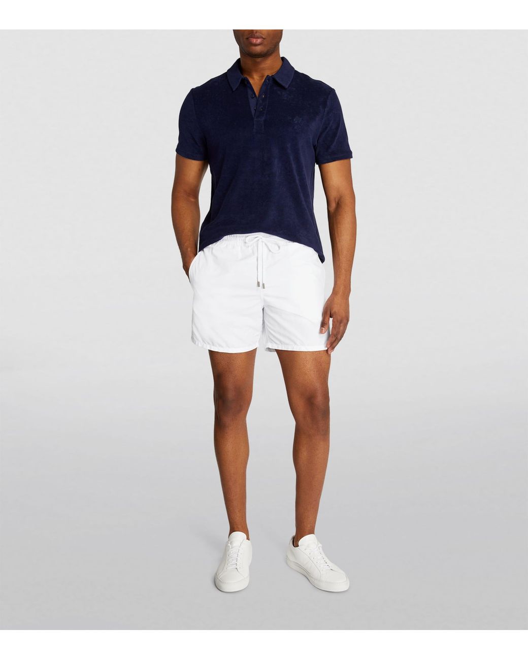 Vilebrequin White Recycled Moorea Swim Shorts for men