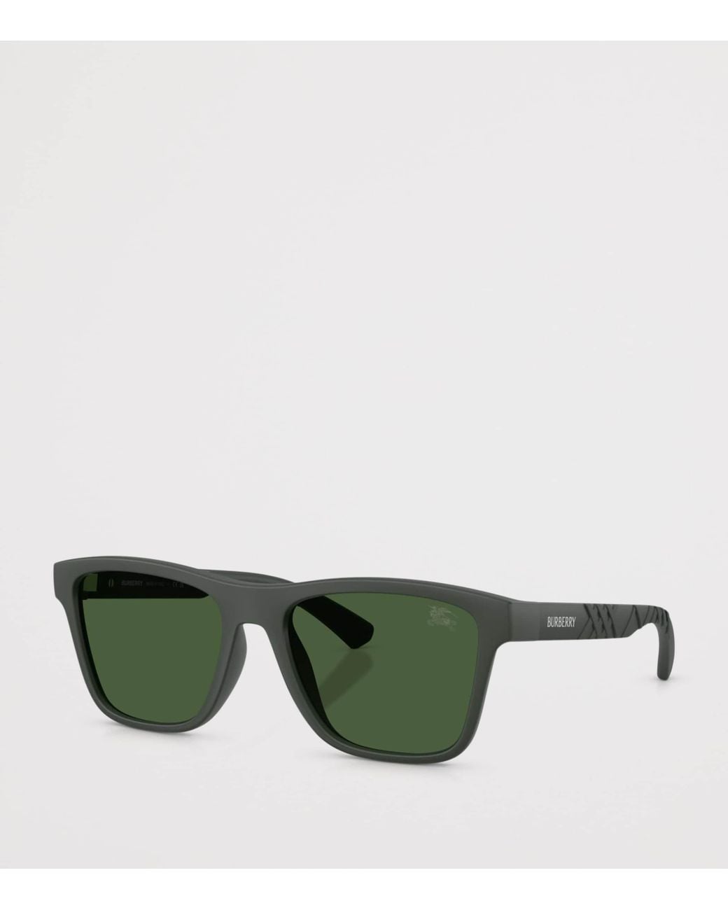 Burberry Green Injected Be4482U Square Sunglasses for men