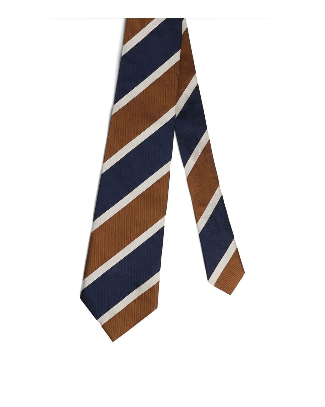 Dunhill Blue Silk Printed Tie for men