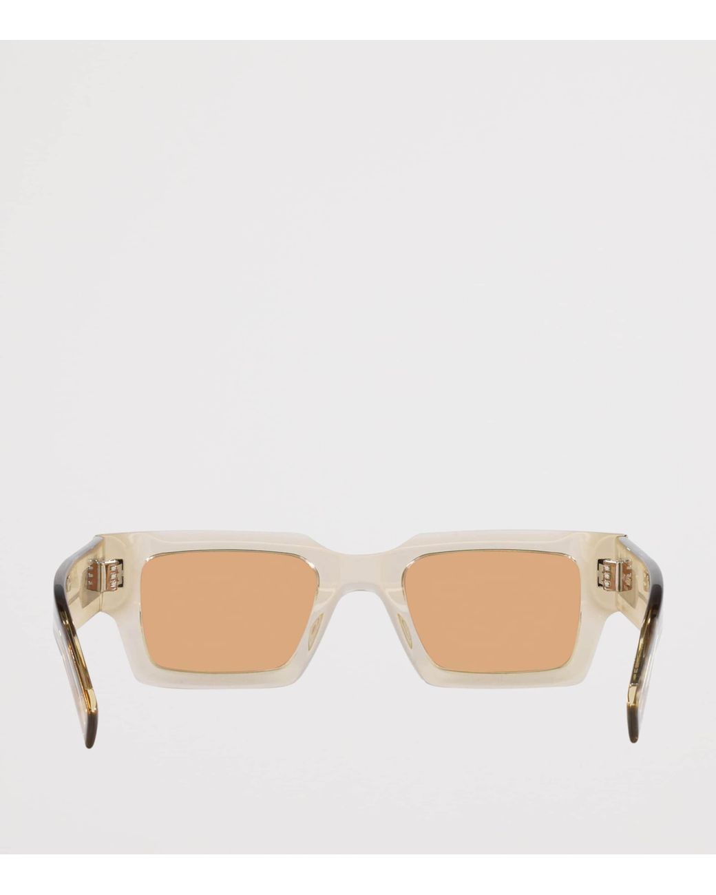 Saint Laurent Natural Sl 572 Rectangular Sunglasses