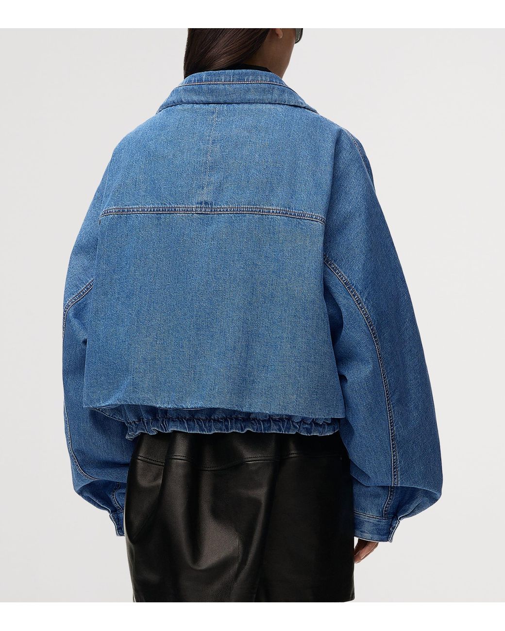 Loewe Blue Denim Bomber Jacket