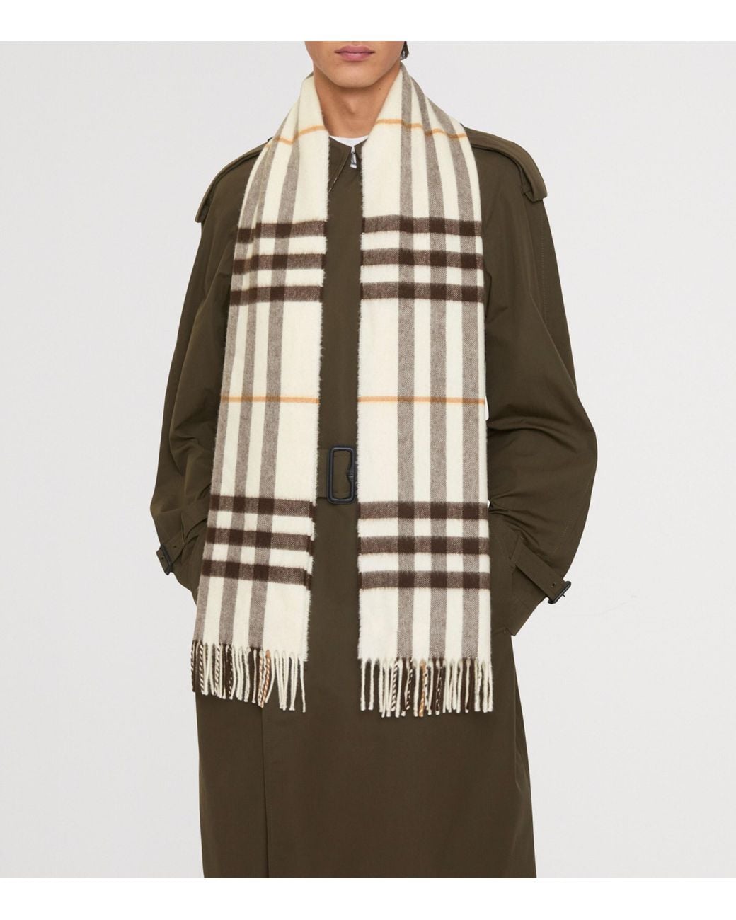 Burberry Natural Scarves
