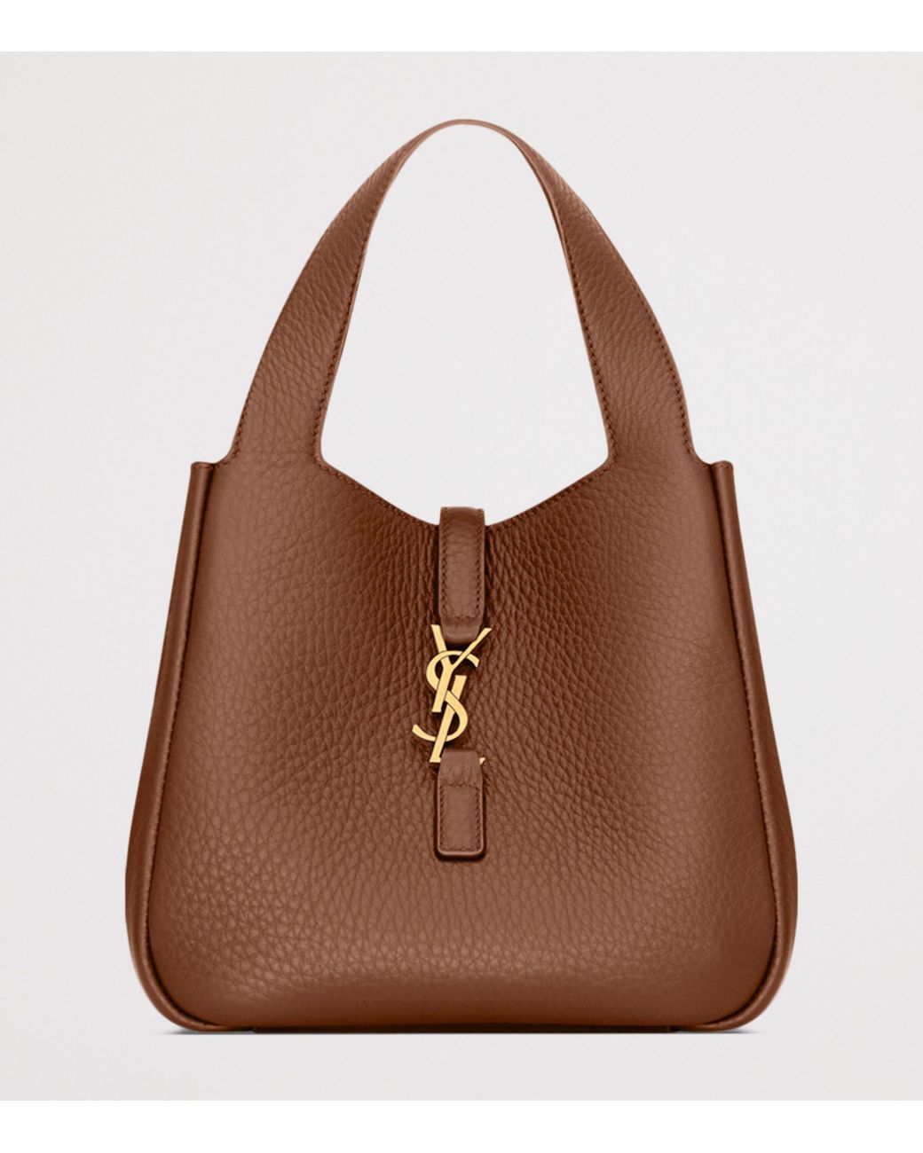 Saint Laurent Brown Baby Le 5 À 7 Top-Handle Bag