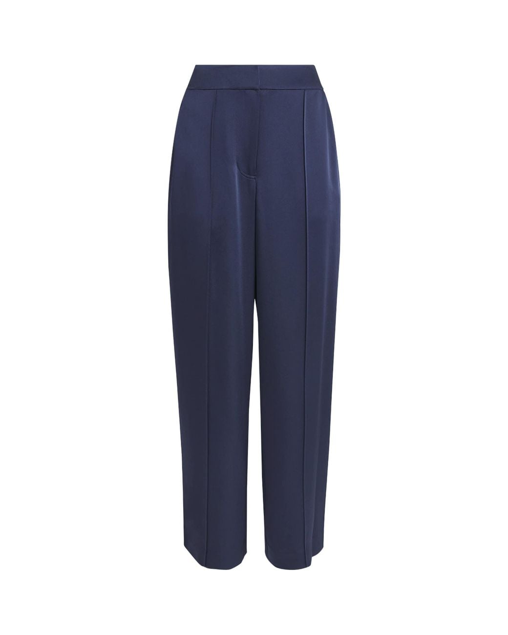 Jonathan Simkhai Blue Satin Kyra Trousers