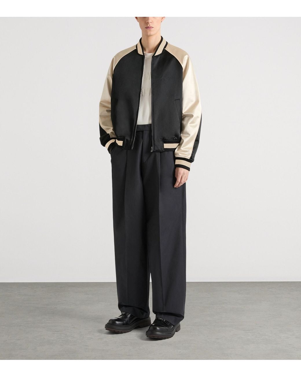 Givenchy Black Logo Bomber Jacket for men