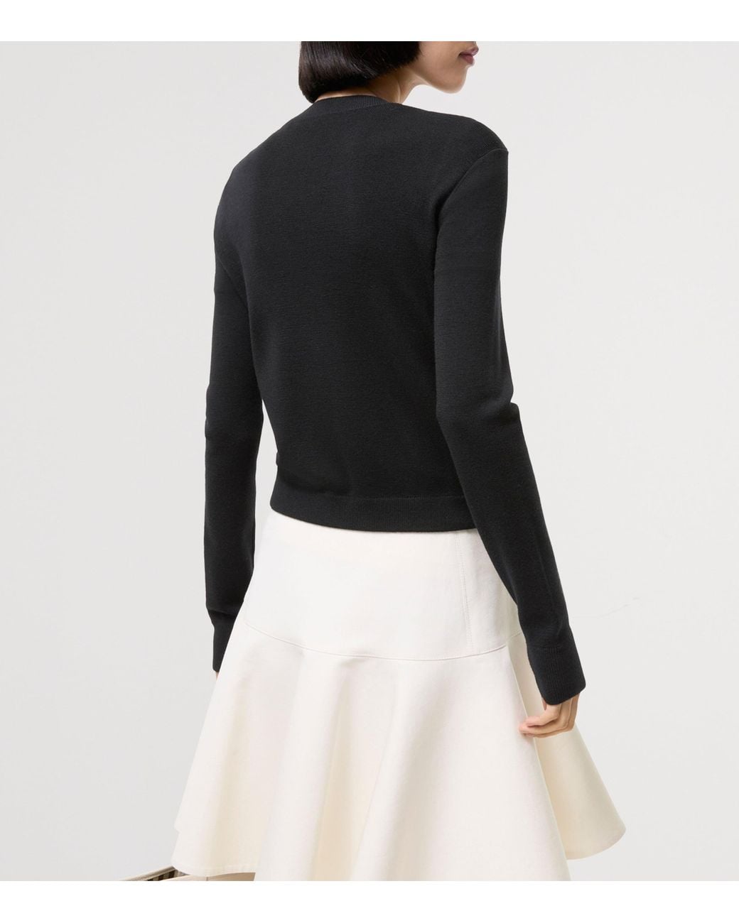 Burberry Black Quilted Wool-Trim Fulbrook Jacket