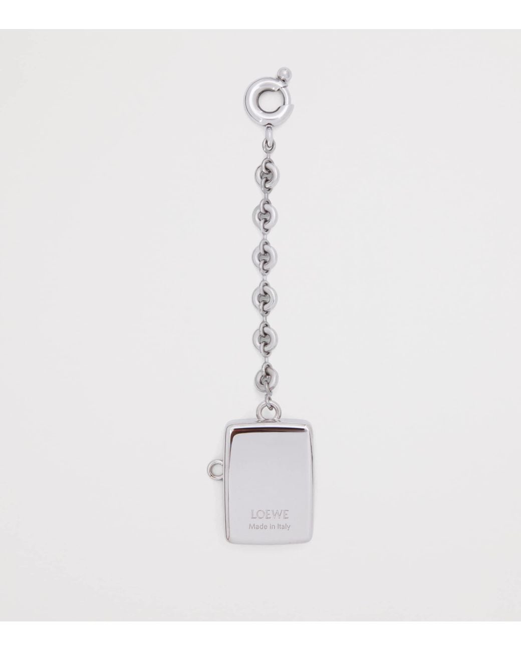 Loewe White Sardine Box Charm