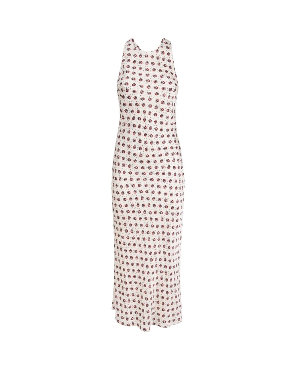 Claudie Pierlot White Floral Maxi Dress