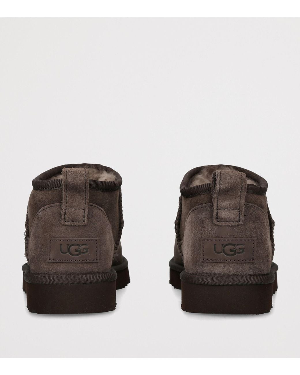 Ugg Brown Suede Classic Ultra Mini Boots