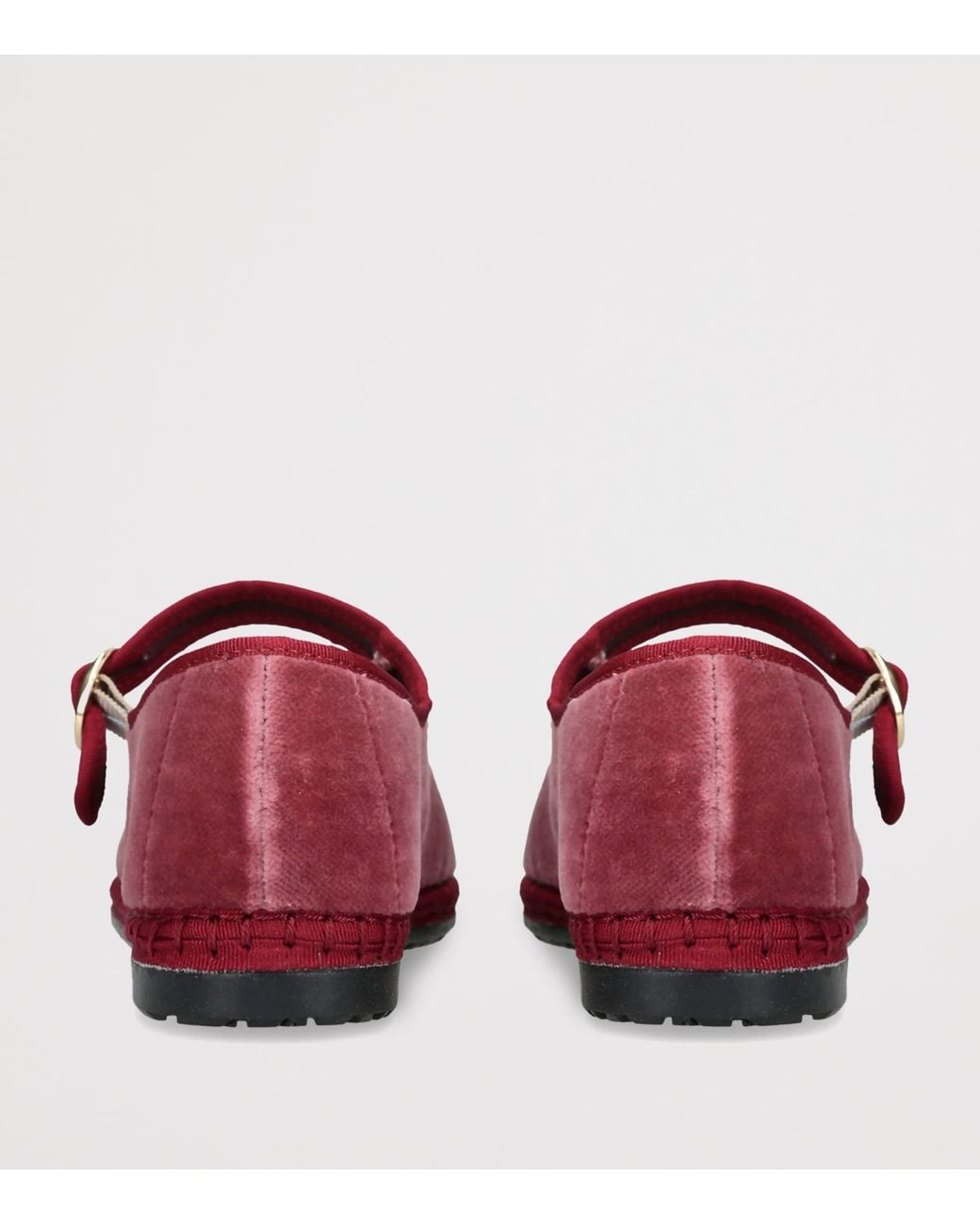 Flabelus Red Velvet Theresa Espadrilles