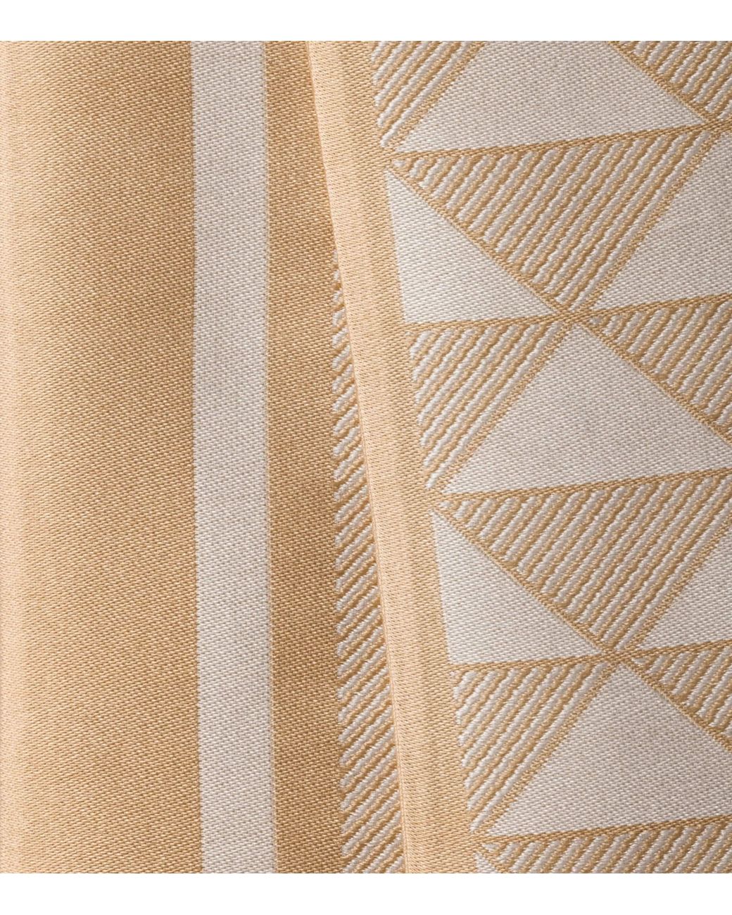 Prada Natural Silk Triangle Skinny Scarf