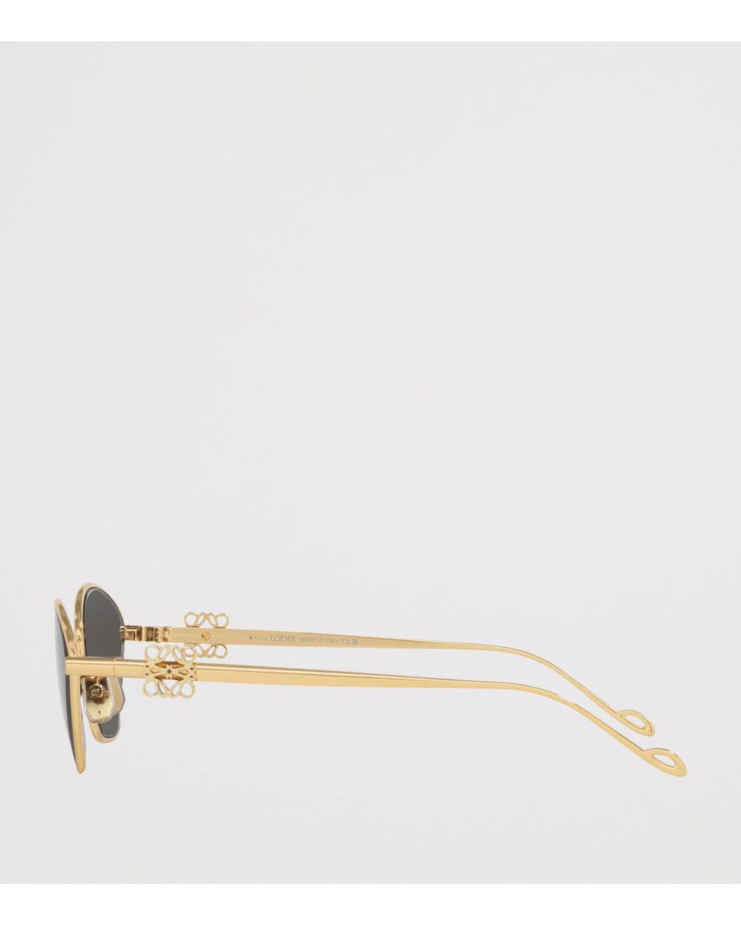 Loewe Gray Anagram Hexagonal Sunglasses