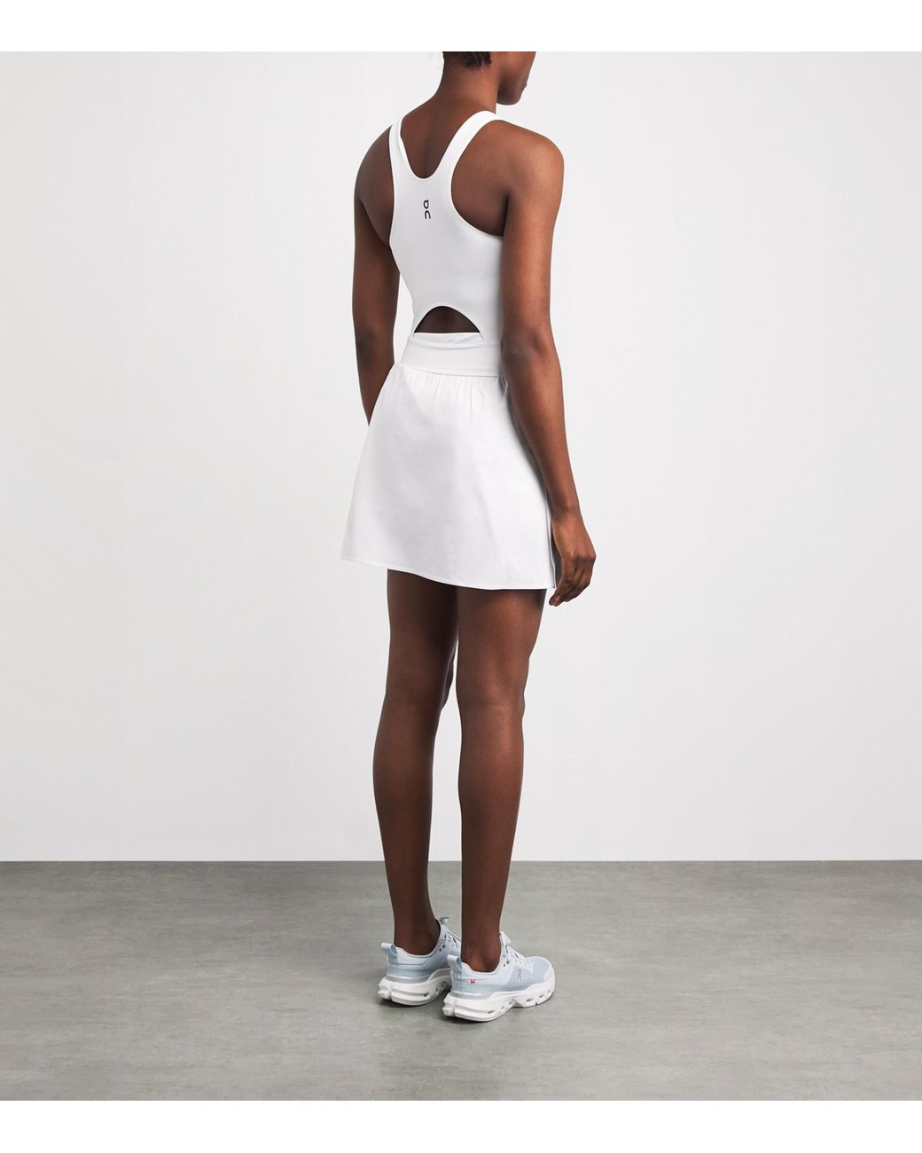 On Shoes White Court Mini Dress