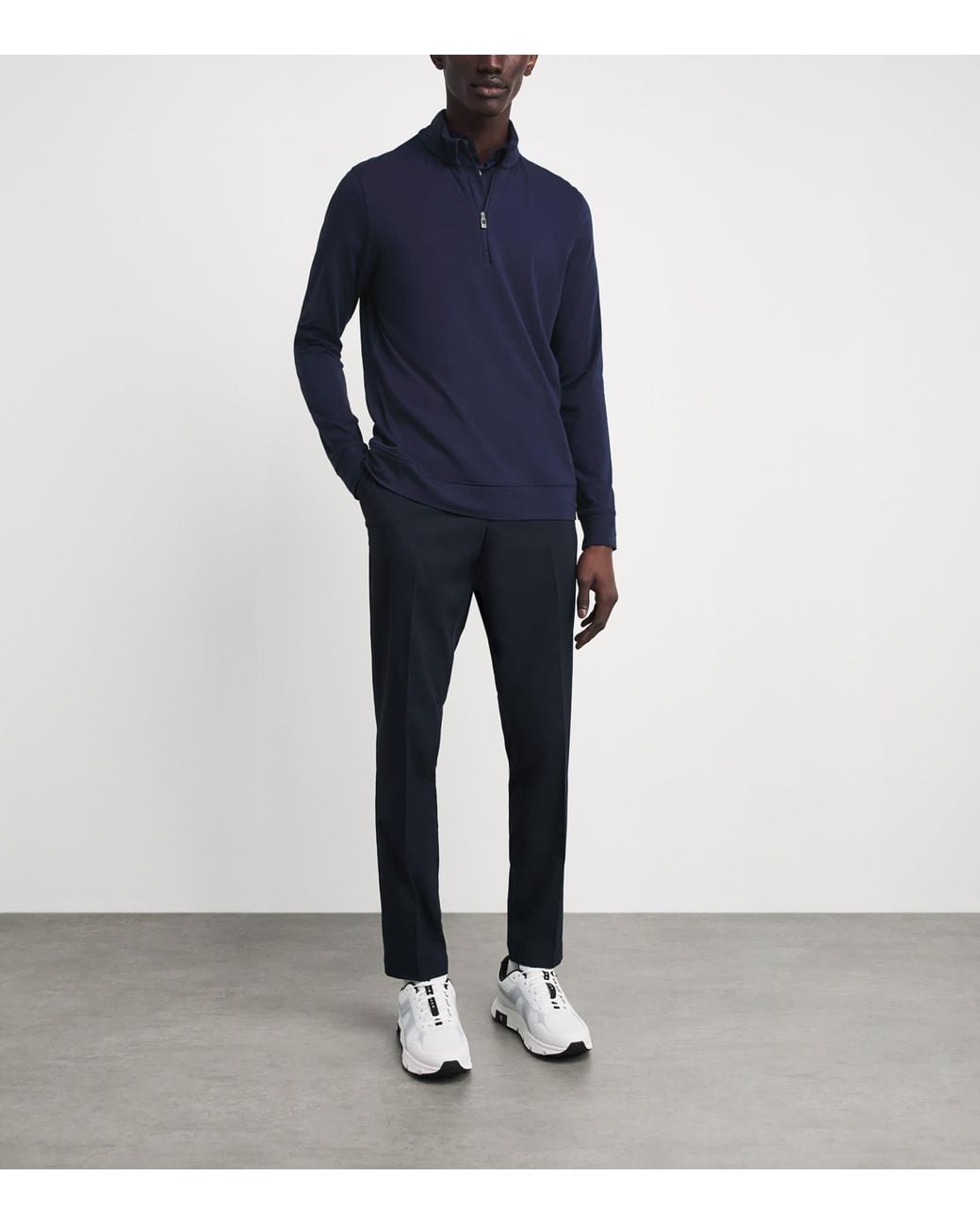 Kjus Blue Capture Midlayer Half-Zip Top for men
